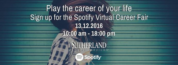 Spotify Virtual Career Fair