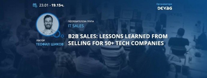 B2B Sales: Lessons learned from selling for 50+ tech companies