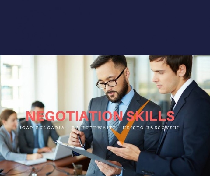 Двудневно обучение „Умения за преговори | The Skilled Negotiator“
