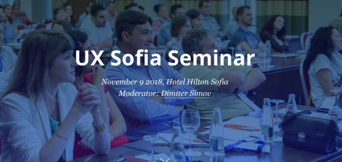 UX Sofia Seminar