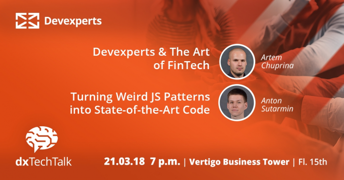 Събитие „dx TechTalk & The Art of FinTech“