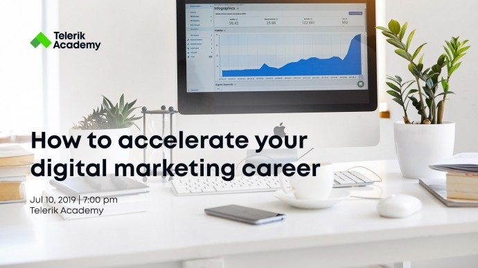 Обучение „How to accelerate your digital marketing career“