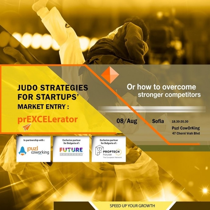 Събитие „JUDO Strategies for Startups Market Entry“