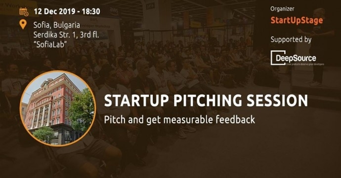Събитие „Startup Pitching Session“