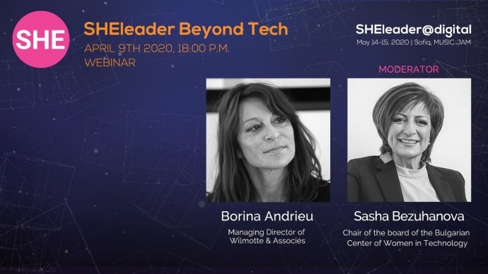 SHEleader Beyond Tech: the Creation of Sustainable Future Webinar