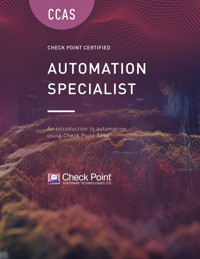 Course CCAS – Check Point Certified Automation Specialist (CCAS)