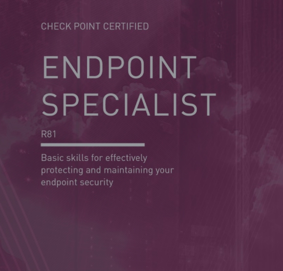 CHECK POINT Certified Endpoint Specialist (CCES)