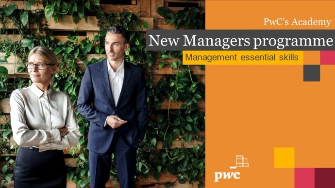 New Managers Programme – Management essential skills with PwC’s Academy