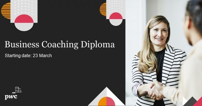 PwC Academy invites you to join the Business Coaching Diploma course starting this March