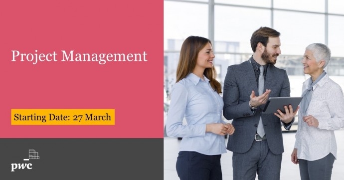 PwC Academy invites you to join the Project Management Online course