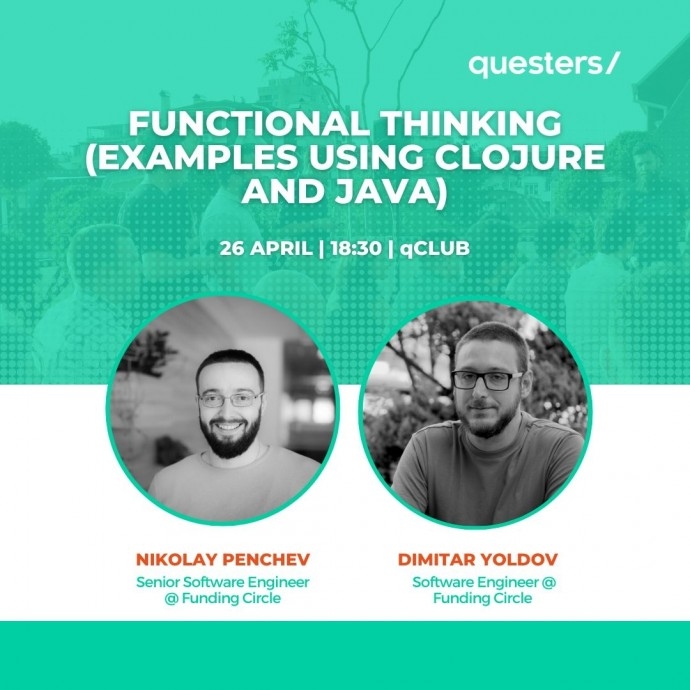 Functional thinking (examples using Clojure and Java) Tech MeetUp
