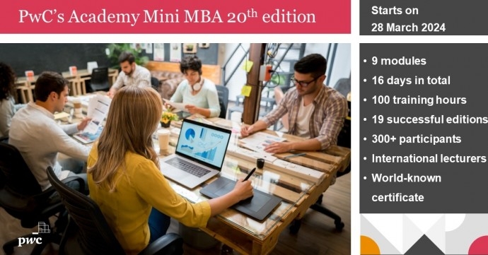 Main Benefits of PwC’s Academy Mini MBA Programme
